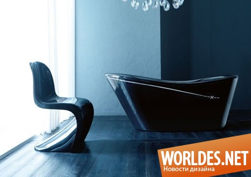 дизайн ванной комнаты, дизайн ванной, ванная, ванна, современная ванна, современная ванная, элегантная ванна, черная ванна